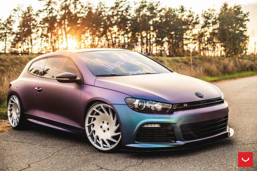  Volkswagen Scirocco R  on Vossen Wheels (VLE1) 2016 года  (фото 13 из 19)